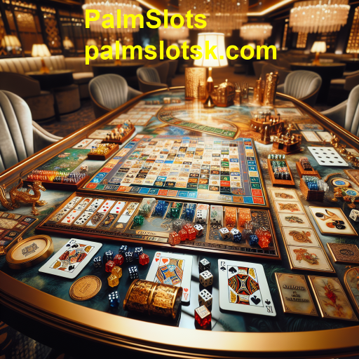 A Crescente Popularidade dos Jogos de Mesa no PalmSlots